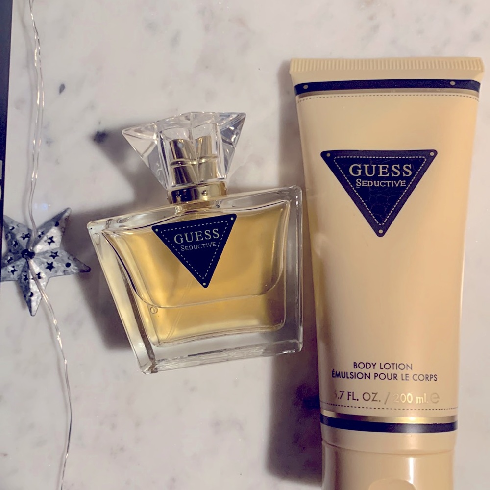 Guess seductive perfume and lotion